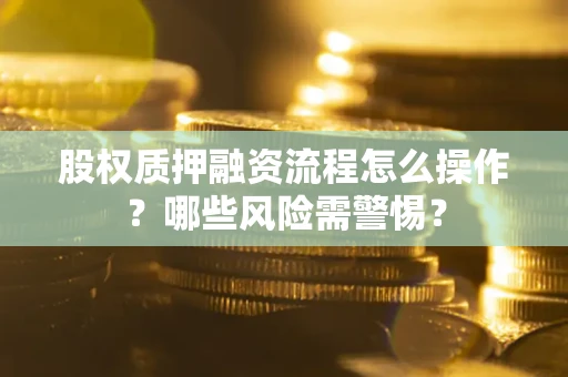 济南股权质押融资流程怎么操作？哪些风险需警惕？