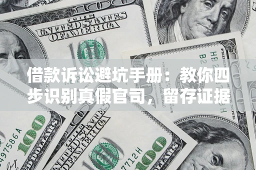 济南借款诉讼避坑手册：教你四步识别真假官司，留存证据不踩雷