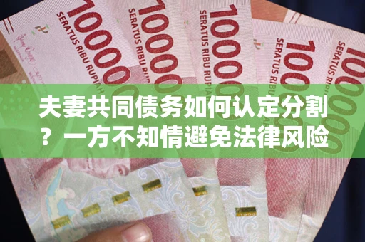 济南夫妻共同债务如何认定分割？一方不知情避免法律风险必看！